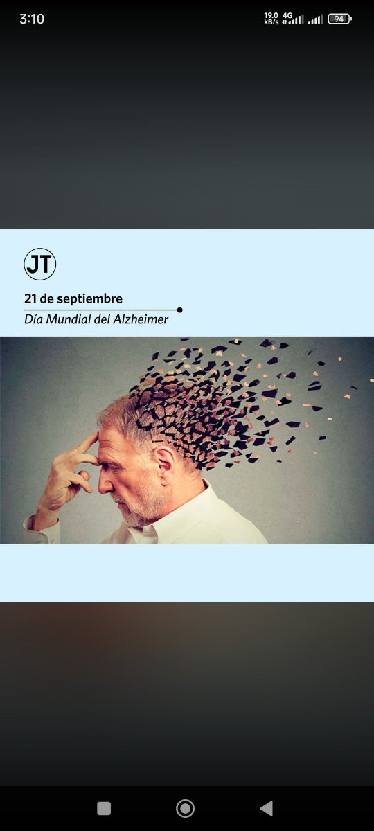 gresin58907's tweet photo. Hoy 21 de septiembre día mundial del Alzheimer https://t.co/88Dj0LPSYg