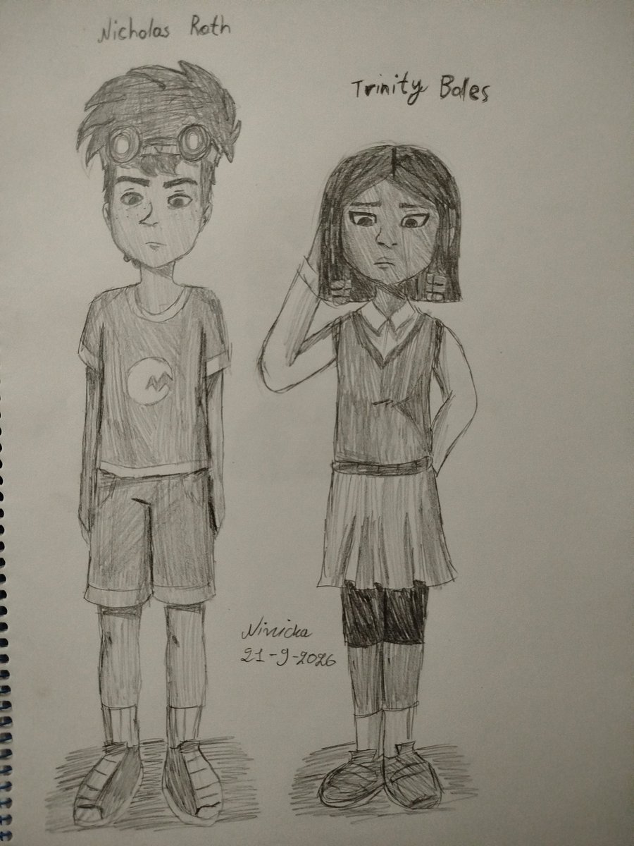 ninie258208's tweet photo. Some WTRB sketch with Nicky and Trinity (here’s also a Maritza sketch <3)
What do y’all think of my art style?
#helloneighbor #welcometoravenbrooks #sketch #myart https://t.co/dt8EaCtzcQ