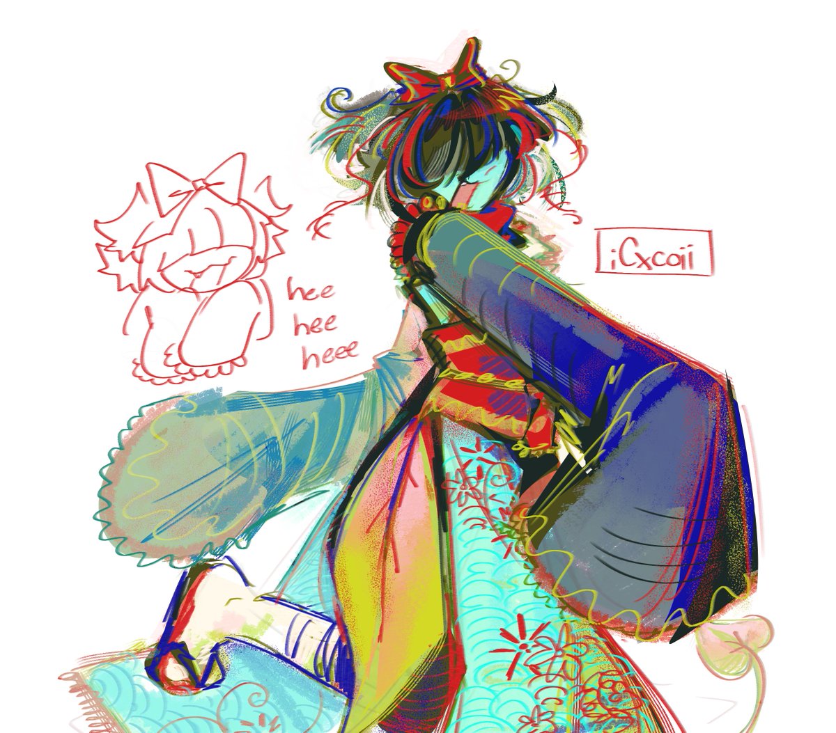 icxcoii's tweet photo. no idea how this happened dont even bother to ask
#deltarune #aqua https://t.co/LmVL7EZ5AO