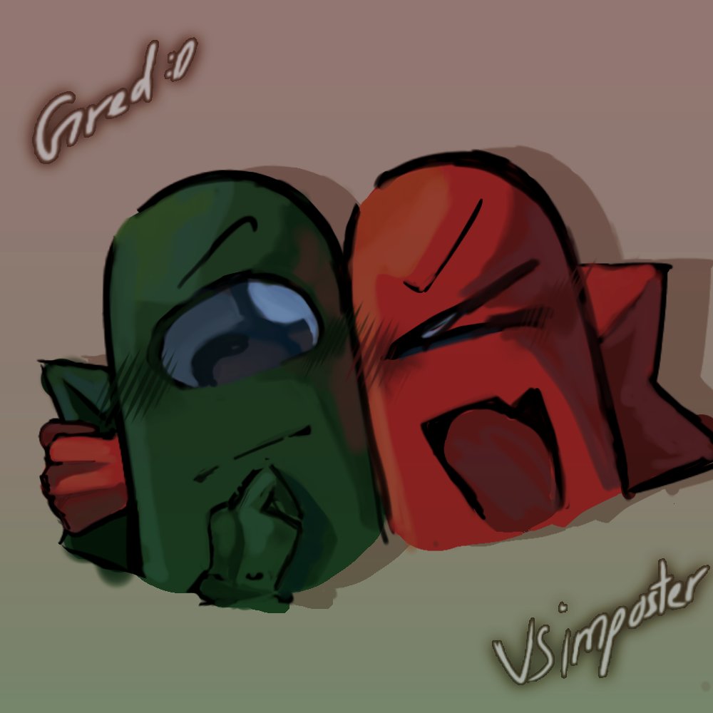 Random_dudo3's tweet photo. My first gred fanart and post too yay 
Hi yall 
#vsimpostor #amongus https://t.co/1mnu2Day8d