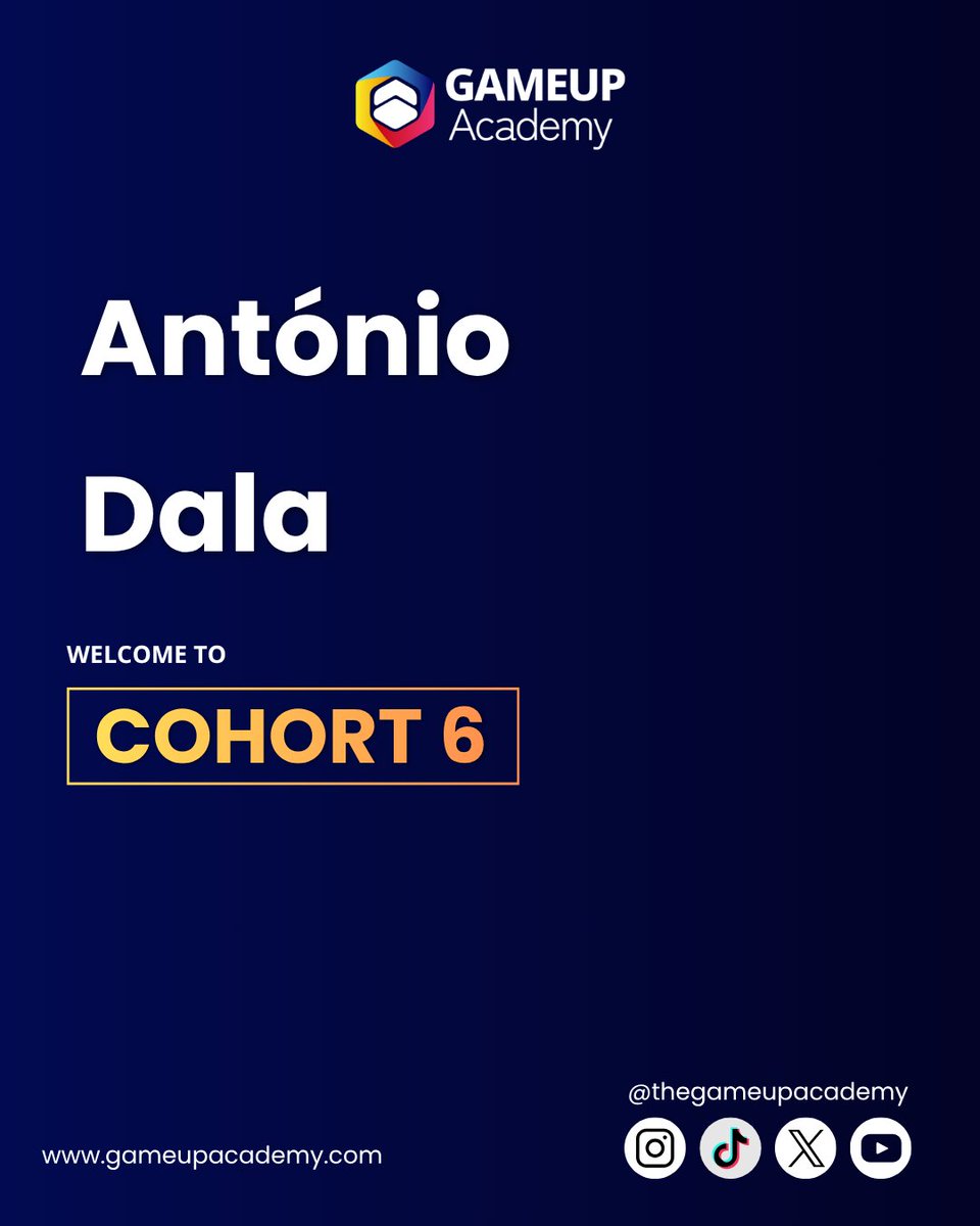 ToyDala99's tweet photo. I’m joining GameUp Academy Cohort 6! 🎮
Ready to learn new skills, make cool things and see where this journey takes me.
Here’s to Learn. Make. Earn.
@thegameupacademy
#LearnMakeEarn #GameUpAcademy #GameUpCohort6 #LevelUp https://t.co/EULLG9osam