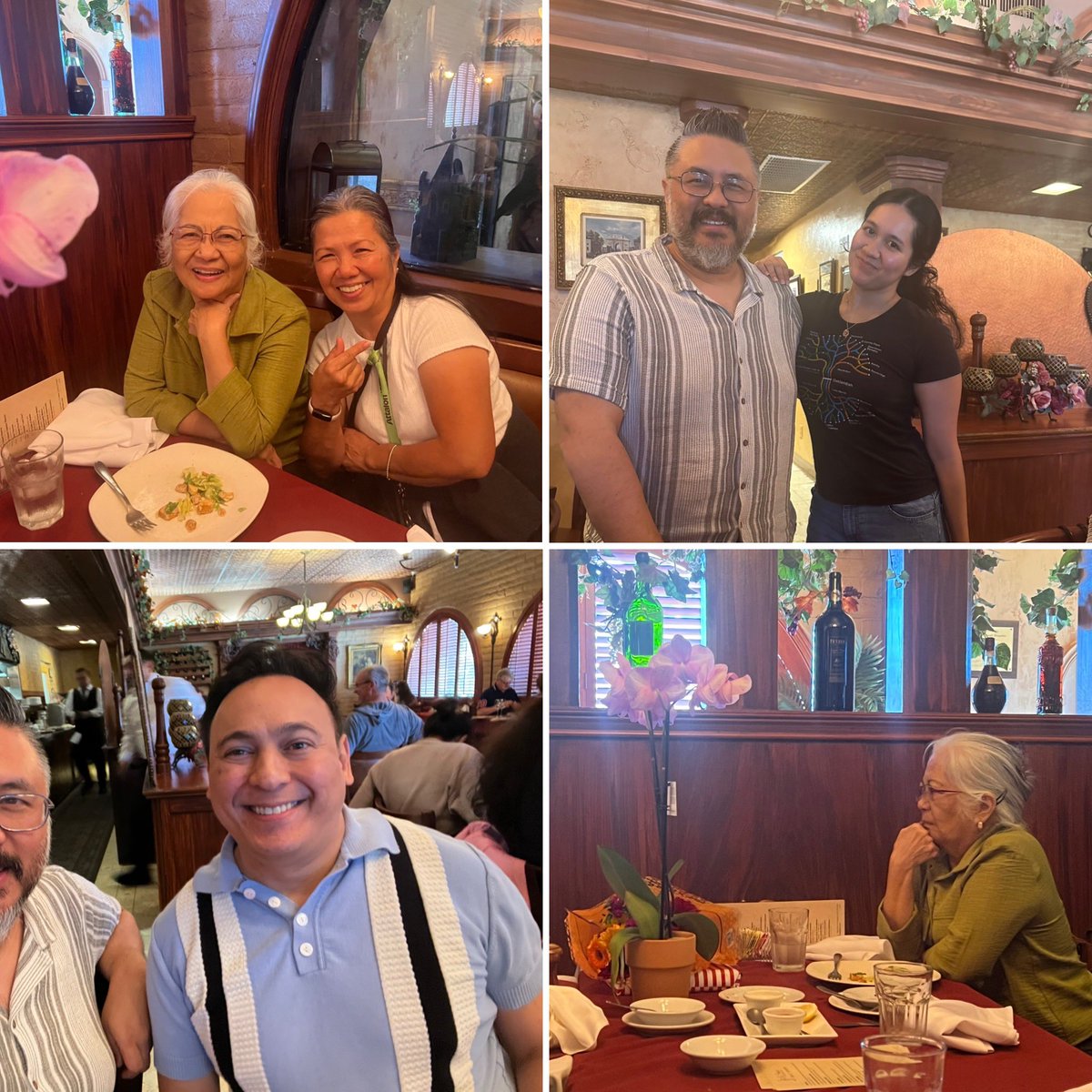 roboraygun's tweet photo. Late post! Pics from my mom’s bday lunch a few weeks ago. Happy Birthday Ma! https://t.co/fEHOsxG32z