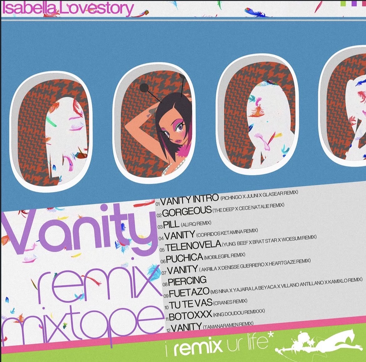 Elinterludio_'s tweet photo. 🚨| Isabella Lovestory anuncia “Vanity Remix Mixtape “  para este Miércoles, con colaboraciones como AKRIILA, Heartgaze o Yung Beef entre muchos otros 👀 https://t.co/LLNkGaf0DX