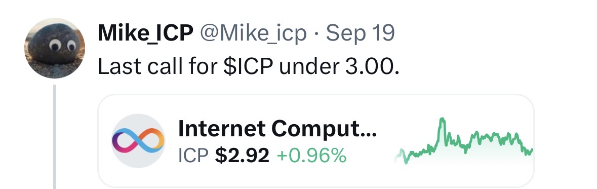 SnassyIcp's tweet photo. @Mike_icp https://t.co/PI38Q1haim