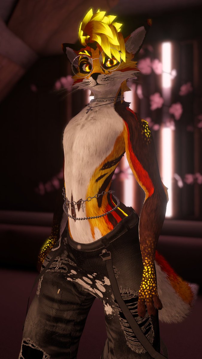 pedfox13's tweet photo. It is just too hot for shirt lately https://t.co/6hRkmqcfNw