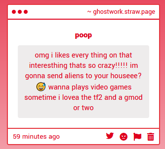 forkswarms's tweet photo. I WOULD LOVE TO PLAY GMOD BUT I ALSO DON'T KNOW WHO THIS IS Show yourself . also don't send aliens to my house that's freaking SCARY😰 https://t.co/m3kuwiCqMp