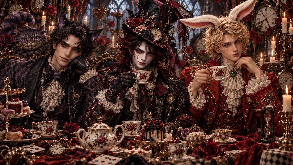 KANADEMIO_art's tweet photo. KANADEMIO Art — After Wonderland —
耽美、退廃、異形、幻想。
ここでは、KANADEMIOのアートワークと
その制作過程・発想・世界観を公開しています。
🎨制作と思索を読む
note:https://t.co/hseGtI4iCe
Medium:https://t.co/88rqc9oEq4
#KANADEMIO #DarkFantasy #Decadence #AIArt #DigitalArt https://t.co/AjyAcpUnhV