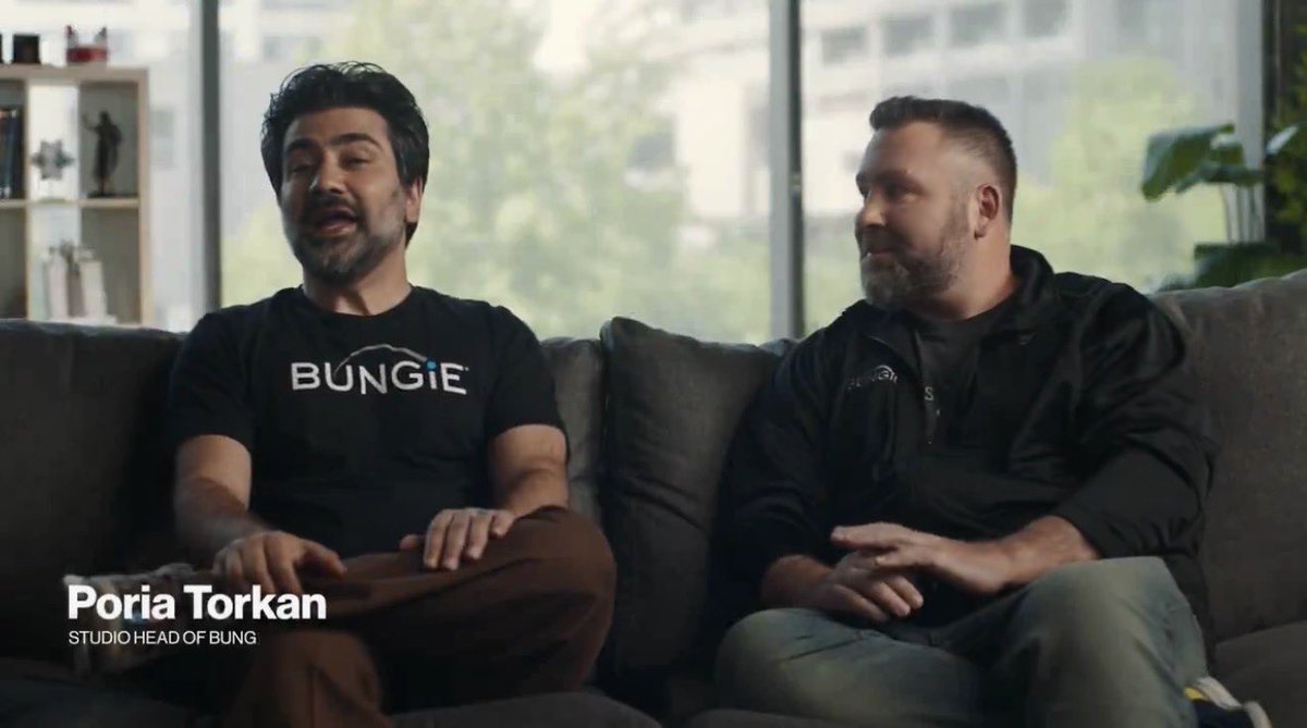 trulyyblu's tweet photo. The c suite is gone at Bungie and the 2 gentlemen in the Bungie video today are the ones running the ship.

To me it seems like we finally have the DEVS running the company again and not a bunch of blind execs.

I am more hopeful than ever. This needed to happen to save Destiny. https://t.co/2JfrCSKa4i