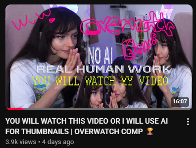 cyclicalVIII's tweet photo. SHE CHANGED THE THUMBNAIL 😭😭

W IMPROVEMENT https://t.co/Am2UACfF8X