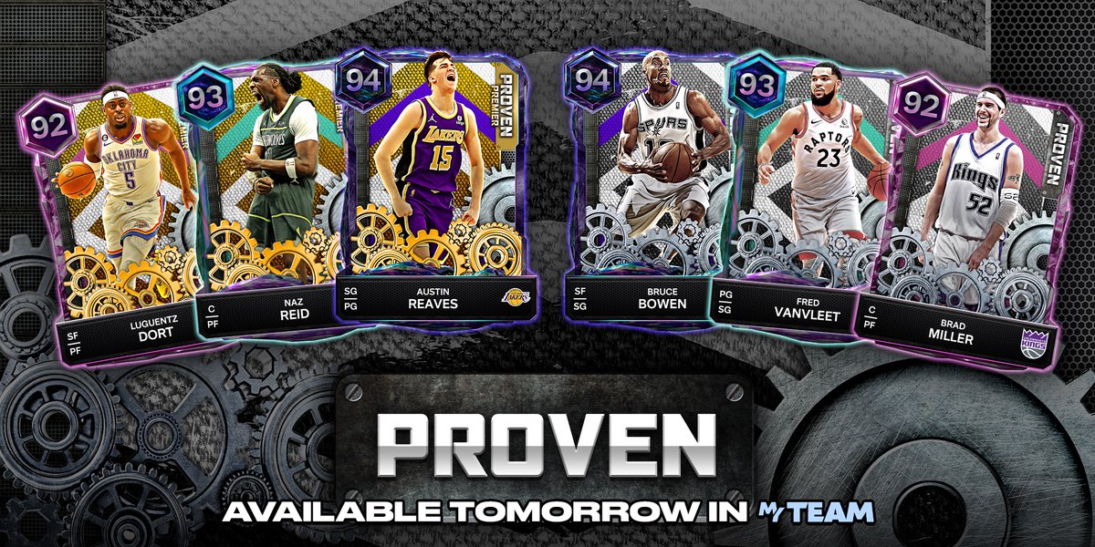 NBA2KMyTEAM's tweet photo. Slept on. Underrated. Overlooked.

Tomorrow's Proven pack is full of undrafted players who proved the doubters wrong 😤 https://t.co/ICUsTbu28O