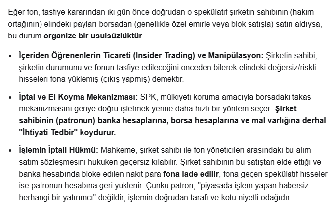 BorsaDunyasi35's tweet photo. #thf 15-16 eylülde yapılan işlemler ��zel emirler incelenmelidir. Fonun içinde bist30 şirketleri satılıp #ozata hissesi patronun
@spkgovtr
onaylı malları fona alınmıştır. Ayrıca tera hisseleri alınmış fonun içi kötü niyetle boşaltılmış küçük yatırımcı dolandırılmıştır.
@tcbestepe https://t.co/BhrkqDZfff