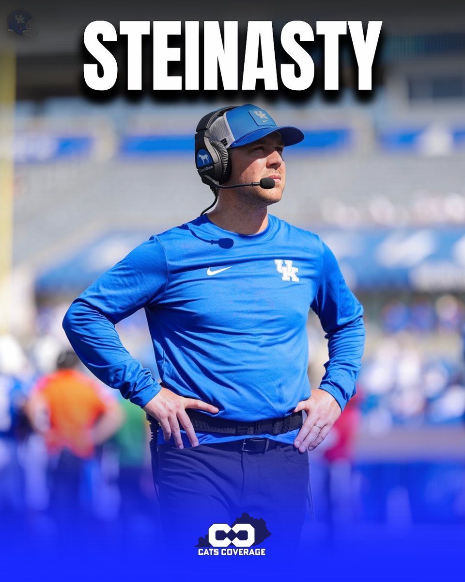 RobertA20481890's tweet photo. Coach Will Stein is #StraightOuttaKentucky He has his Cats on that #Catorade. They're playing like Dawgs, and are showing how hungry they truly are! The SEC is on notice & all of college FB should be paying attention.
His crew is No joke and not playing around! @CoachWillStein https://t.co/LOIcvm7gAr