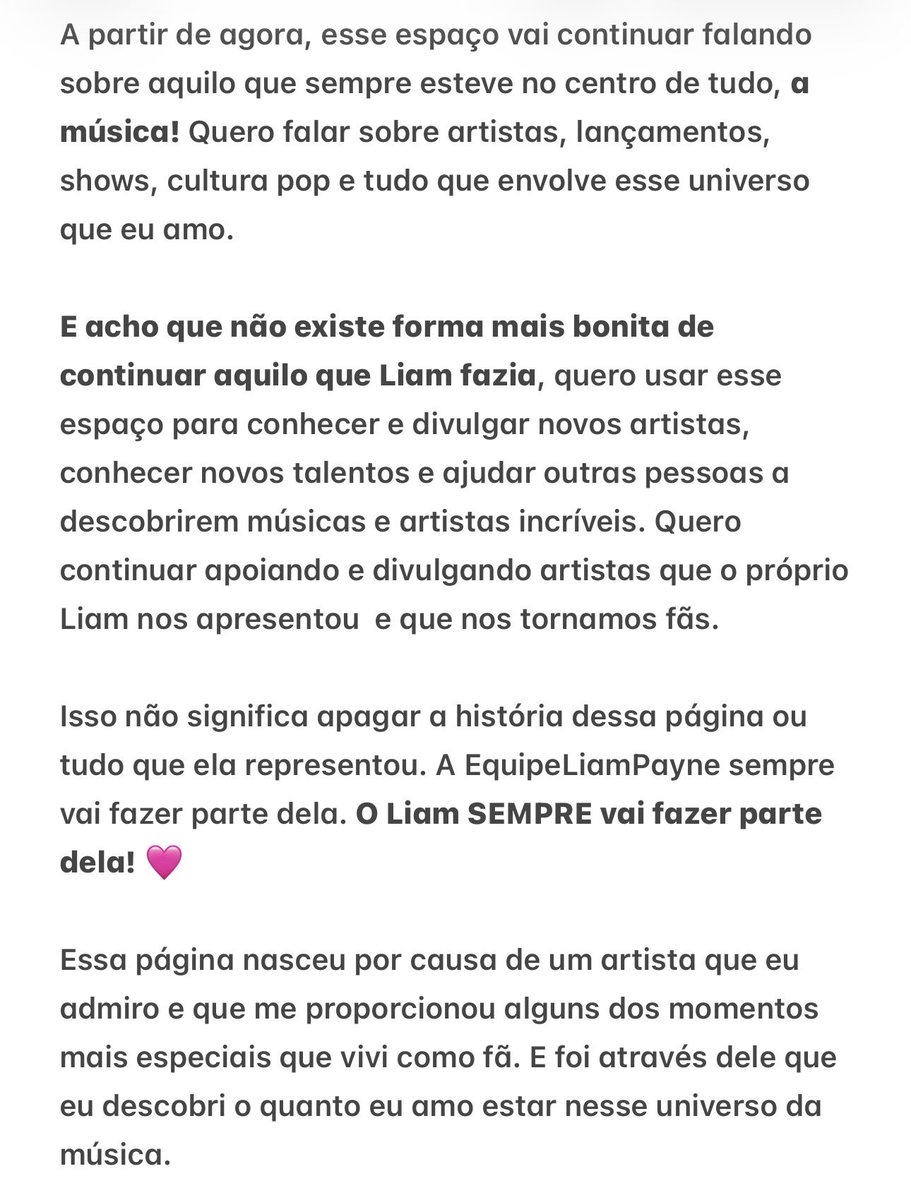 WhatsNewInMusic's tweet photo. Faz muito tempo desde a última vez que apareci por aqui.. 

Nos últimos meses pensei muito sobre essa página, sobre tudo que ela significa e sobre o que eu gostaria que ela fosse daqui pra frente. 

Espero que leiam com carinho 🩷 https://t.co/O5F8qHTZxx