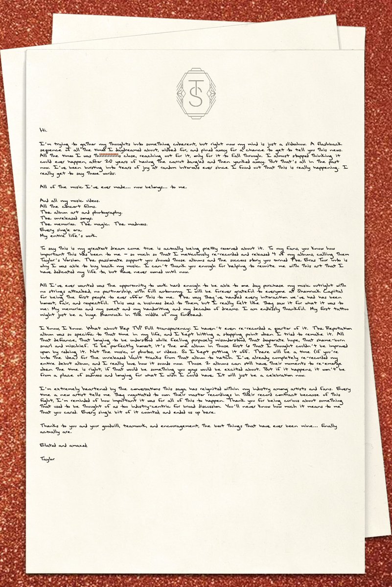 taylor_feed's tweet photo. Hold the heck up…. Word on the street is there’s 3 pages and I looked in my archives and there used to only be 2… https://t.co/c0lMbXY8H2