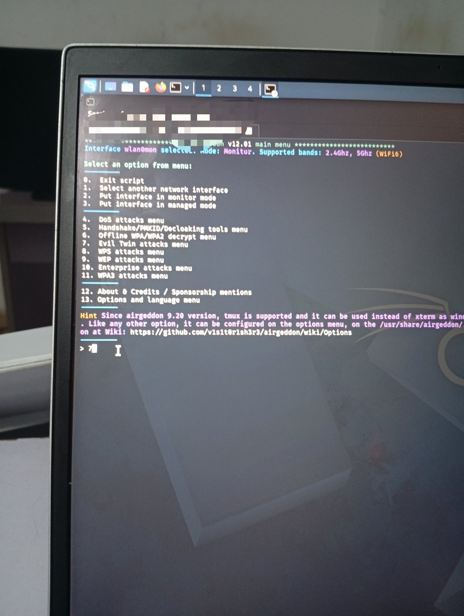 _beedrop's tweet photo. Day 51✅.
Last week we conducted an Evil twin attack in a controlled environment.

An Evil twin attack is when a fake Wi-Fi network is created to impersonate a legitimate one.
#100DaysofCybersecurity #ITstudent https://t.co/ssFh78NCcW