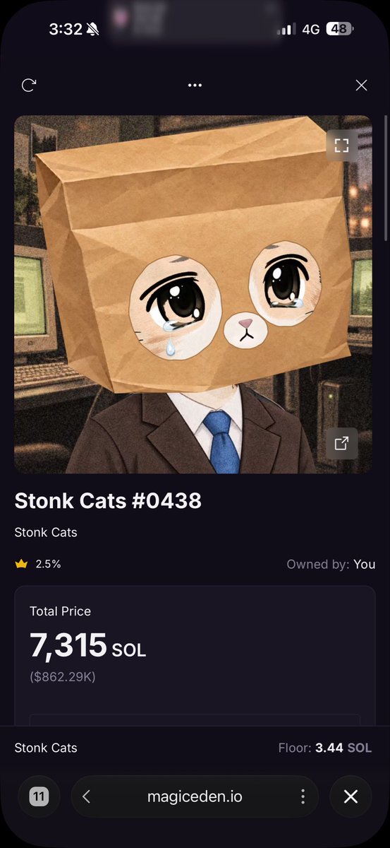 Godlilocked's tweet photo. What if there's a chance that @pointfarmcap retires me with this play?

@stonkcatsnft https://t.co/FEPkBtQ6az