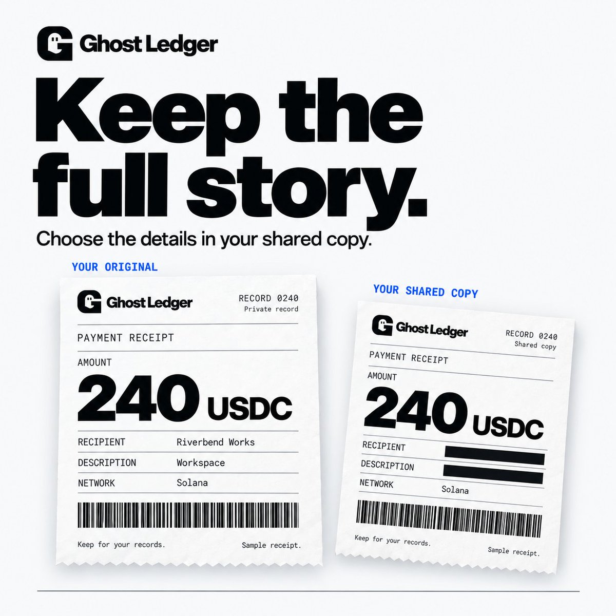 GhledgerSOL's tweet photo. Keep the complete record for yourself. Share a copy with only the details you choose. https://t.co/Jcxi3PZh1h