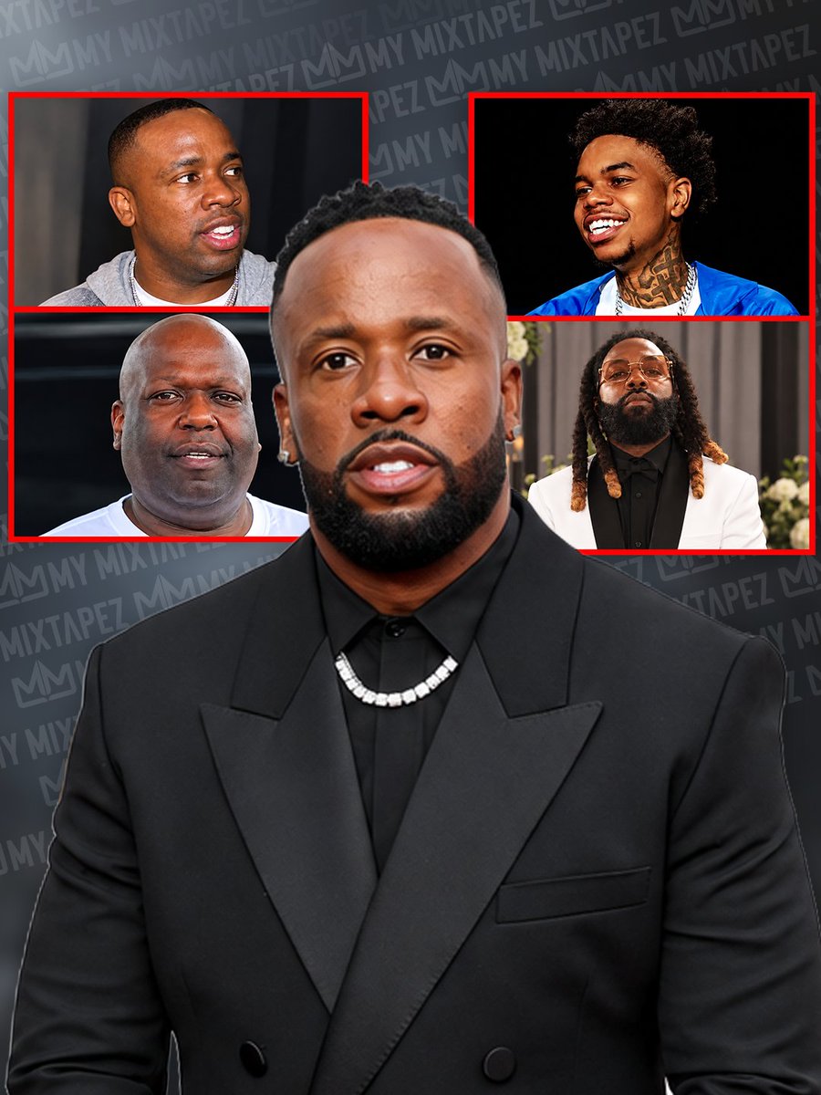 mymixtapez's tweet photo. Yo Gotti’s CMG family has lost four key figures over the past decade .

 Mel Carter, Big Jook, Lil Poppa &amp; CEO Grip 🕊️ https://t.co/gjlEZvYbQN