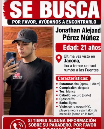 Trafico_ZMG's tweet photo. #ServicioSocial ❗¿Has visto a Jonathan? Cualquier información que ayude a dar con su paradero comunícala a las autoridades. https://t.co/7YT4vY4Sjo
