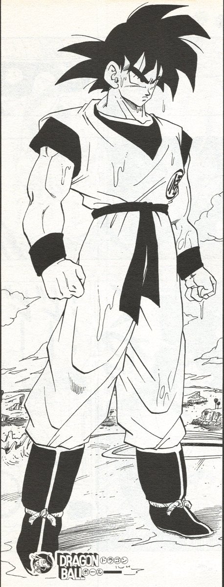 PiccoDamayonaiz's tweet photo. Goku Namek saga >>>>>>>>> https://t.co/QyrOvo6m81