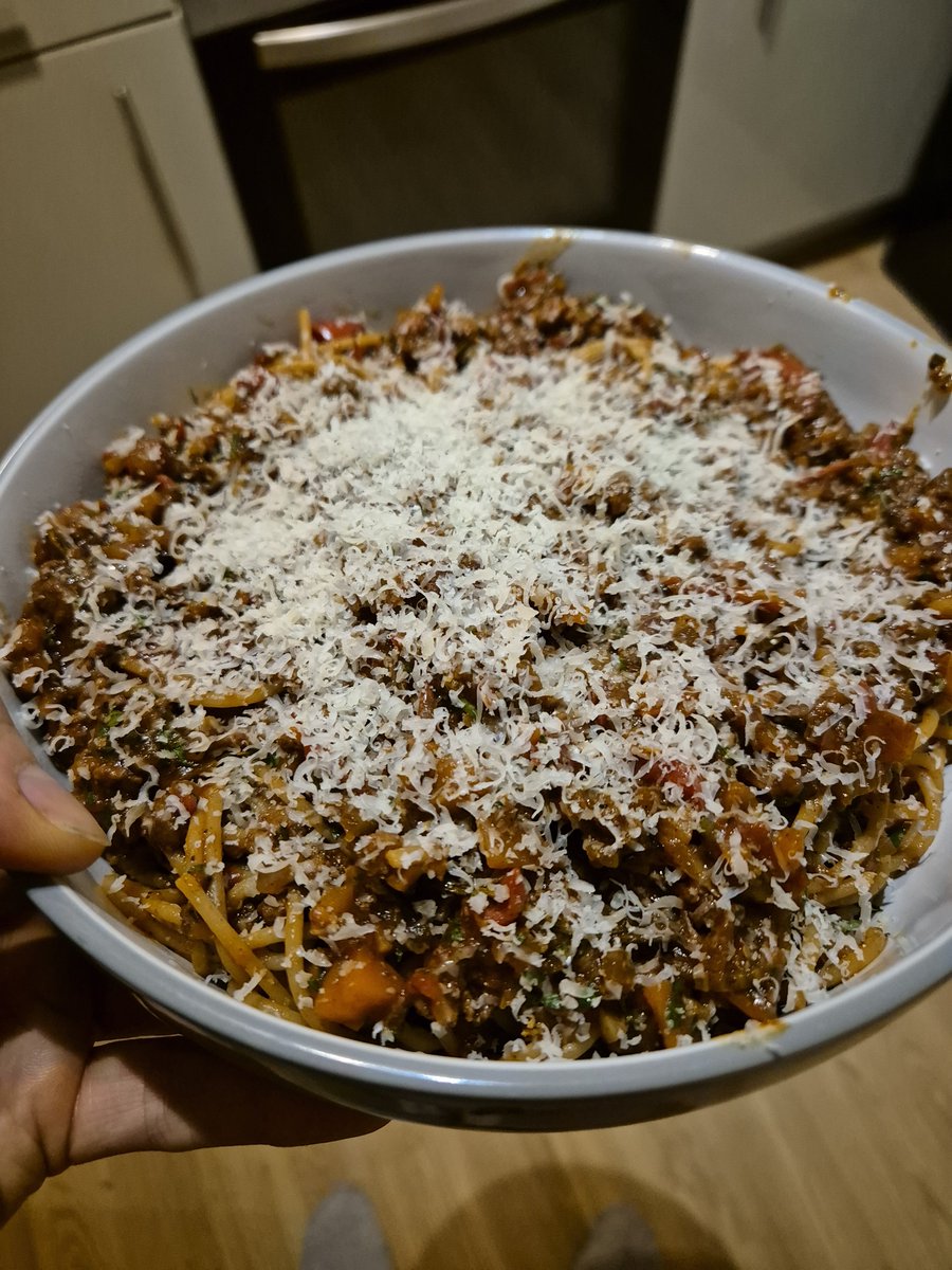 zzshibby's tweet photo. Lil spaghetti bolognese https://t.co/32wlLpHfcs