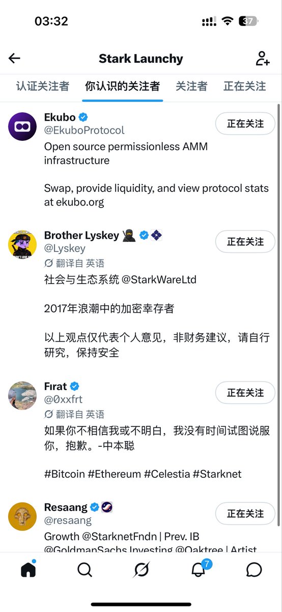 sallen422's tweet photo. Stark is the token that comes closest to ZEC’s privacy narrative this cycle. I think it’s time to start hyping Stark.

The project has already caught the attention of several top people in the Stark ecosystem.

MC is only 140k, snipers is out , pretty good entry point.

Bullish. @StarkLaunchy @EkuboProtocol @Lyskey