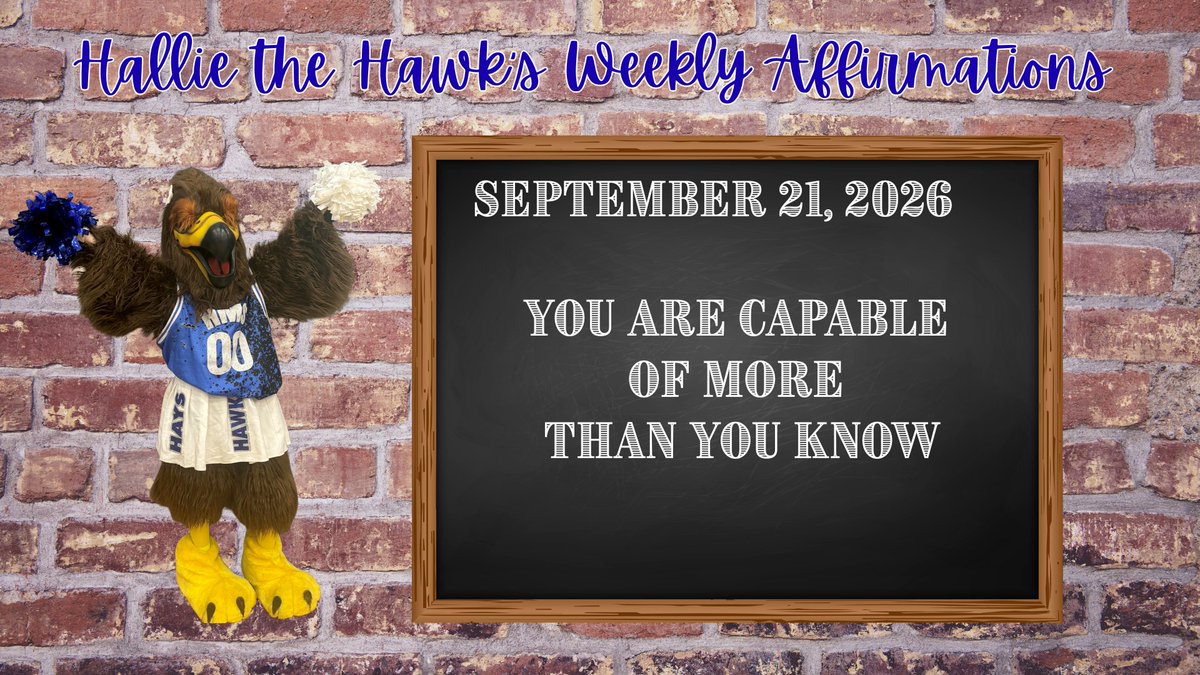 HaysMSHawksLib's tweet photo. Happy Monday, Hawks!  Have an amazing week! 🥰💙📚@prosper_isd @prosperhaysms https://t.co/RdlSgokvhE