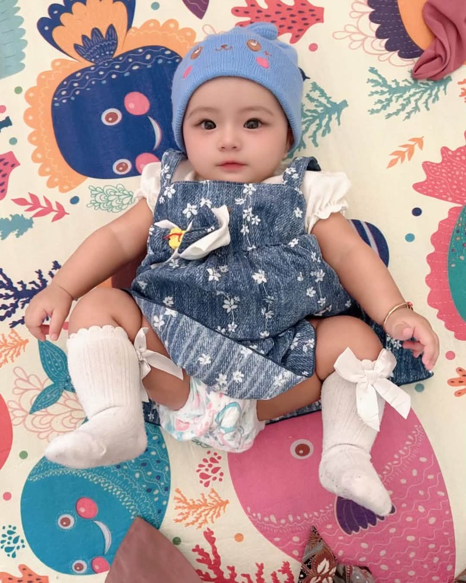 jhow_oakley's tweet photo. Masyaallah tabarakallah, kesayangan mamah sebentar lagi menuju 5 bulan. https://t.co/RVUZ5pCHJt