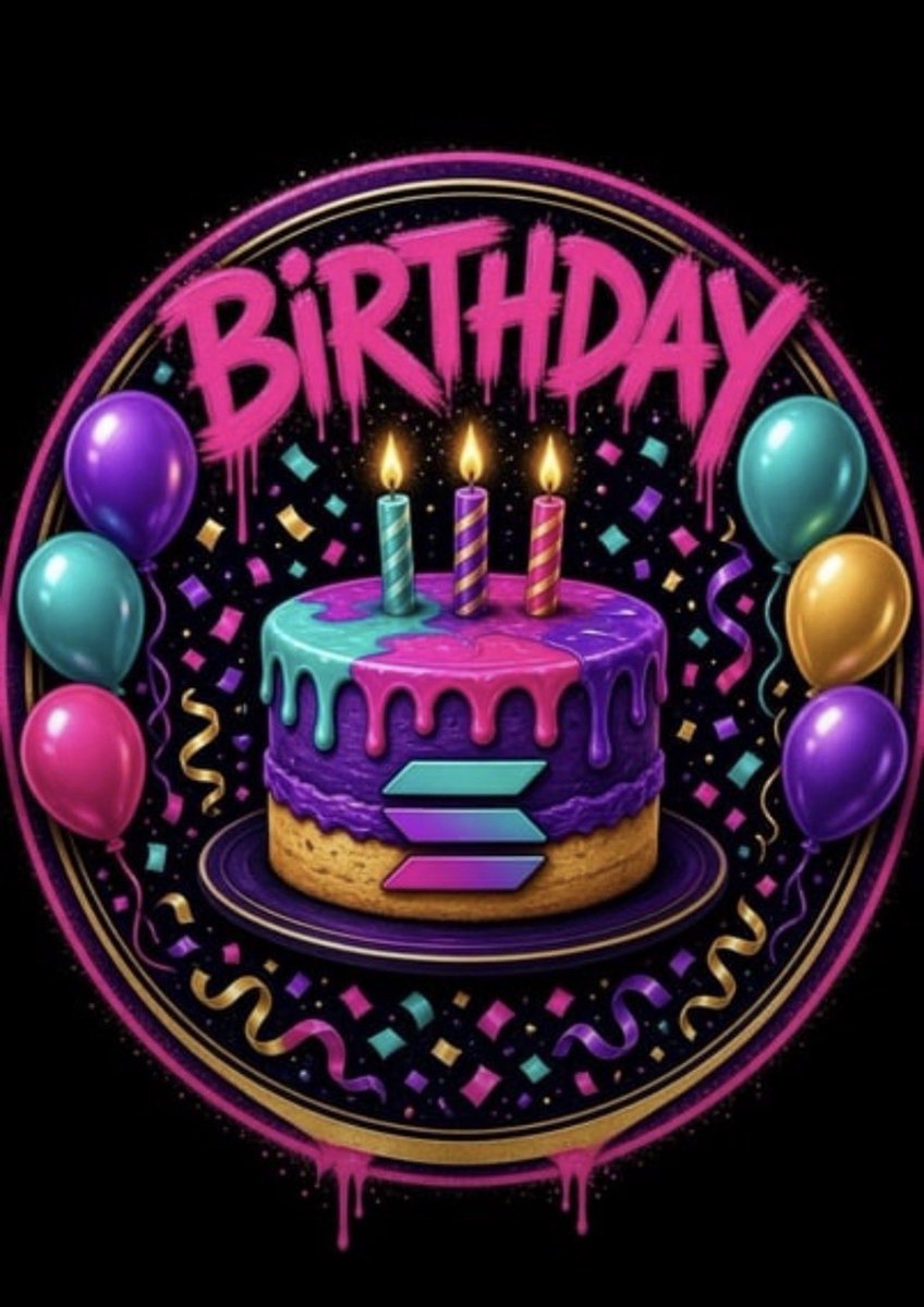 i_M_DEALER's tweet photo. 🎂 $BIRTHDAY — Hold Your Cake, Get Your Rewards! 🎁

It’s your birthday party on-chain! 🥳
🎈 Buy &amp; Hold $BIRTHDAY
🎁 Stay in the community
💰 Holders get rewarded
🚀 The longer you hold, the bigger the celebration!

@birthdaysolana @cryptokingpin22 https://t.co/XzGFbc3aMx