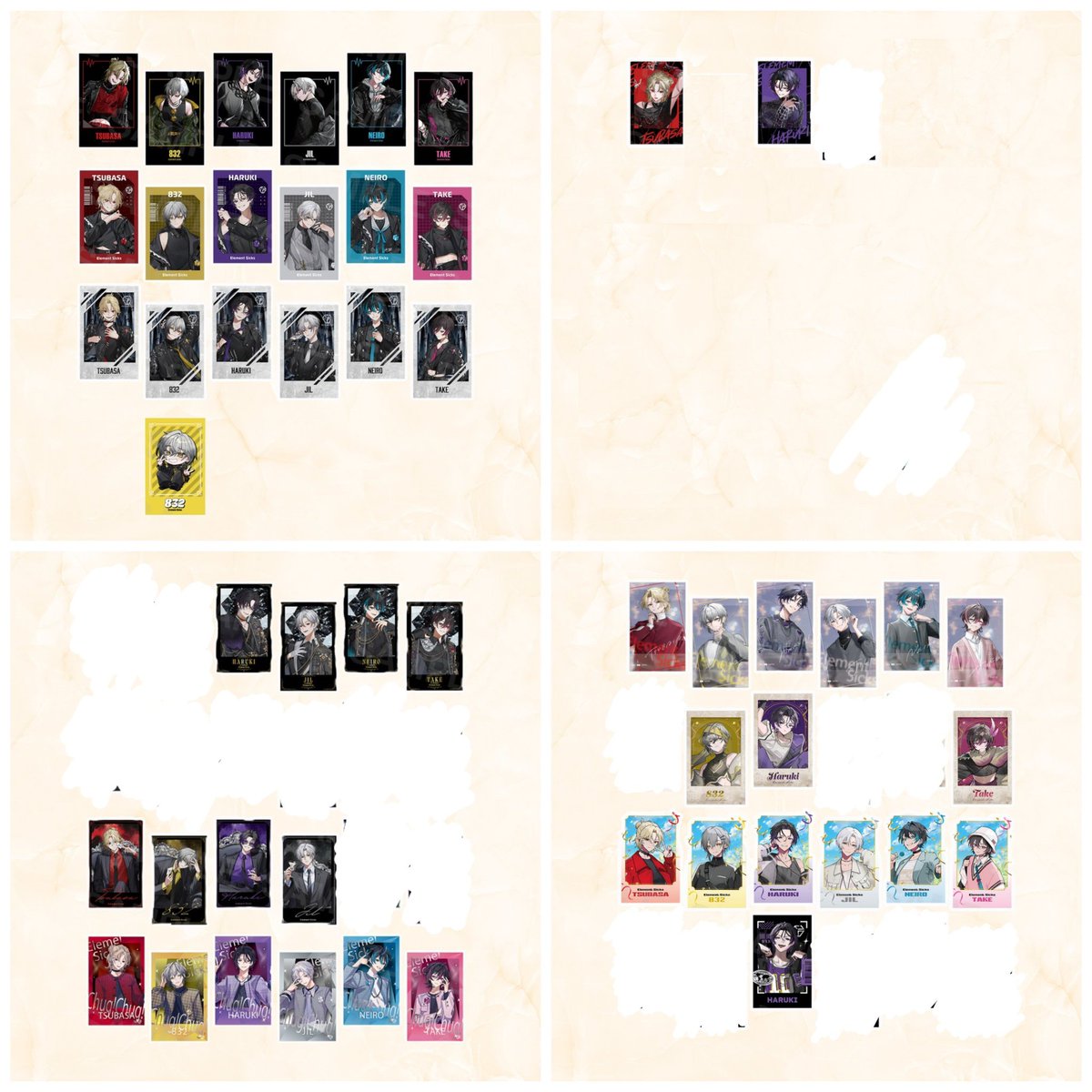Kk_sakuchoco's tweet photo. 求）画像(数量ALT記載)
譲）⬆>>>買取※

#EL6グッズ買取 https://t.co/nfEDLgyKnr