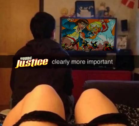 acervoyj98's tweet photo. young justice clearly more important https://t.co/A9qnU5cWc8