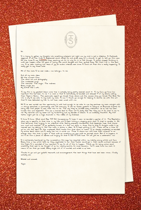 taylorswiftbr's tweet photo. MEU DEUS? 👀

Uma terceira página foi adicionada a carta de Taylor Swift em seu site oficial.

ANTES X DEPOIS https://t.co/EZowtdGA5c