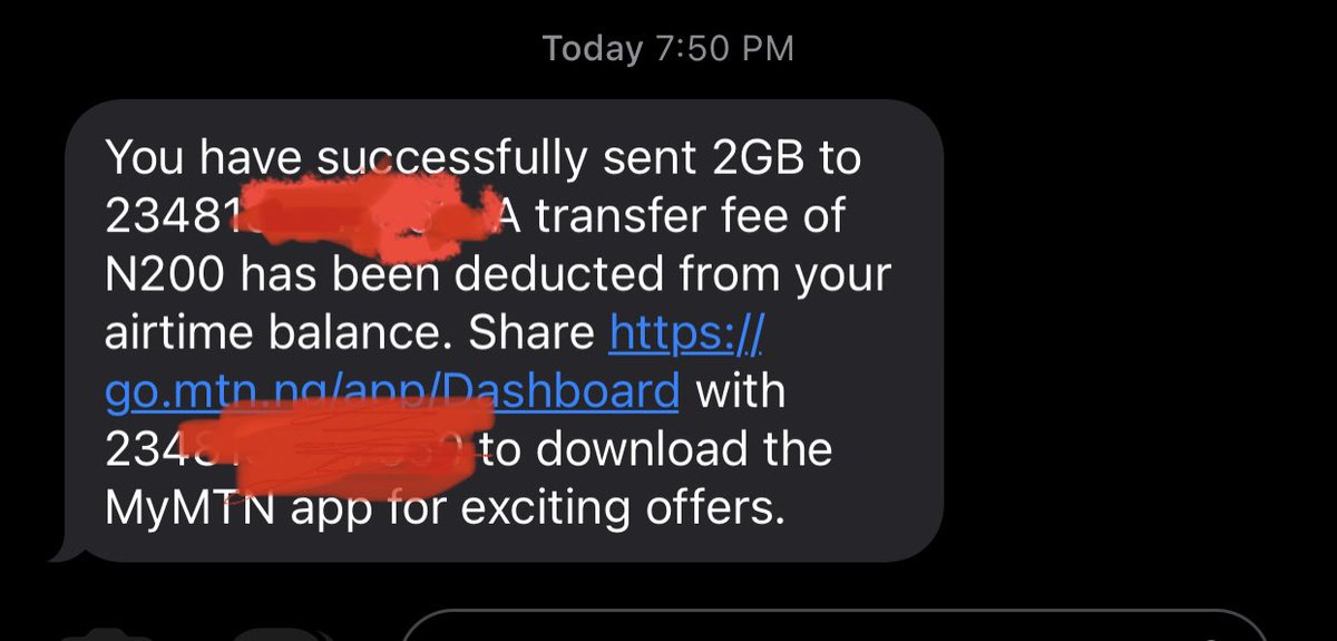 mikypholy's tweet photo. @MTNNG @MTN180 do you charge airtime now to share data? https://t.co/o9pyV4mv6f