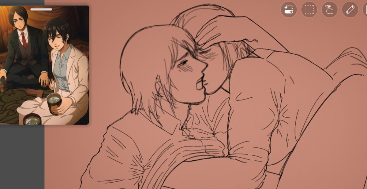 MK0G_'s tweet photo. guess who is pregnant now~
yes I'm a multishipper (I'll post erereis soon) #aot #eremiki https://t.co/9dE1QBKqF0