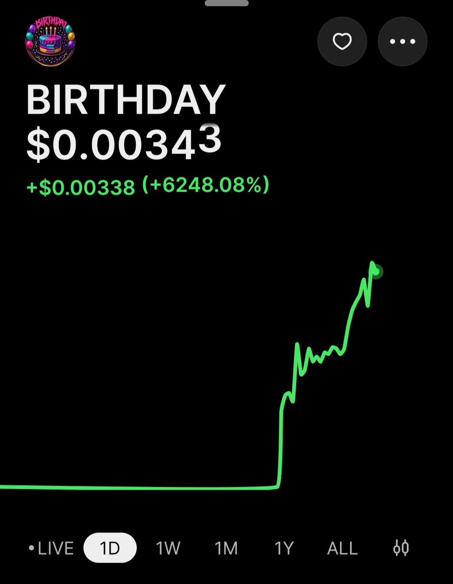ManiSinghSamra6's tweet photo. 🎂 $BIRTHDAY is officially celebrating on-chain.

A token built around good vibes, community &amp; birthday energy. 🎉

No boring candles — just candles on the chart. 🕯️📈

@cryptokingpin22 @ansemnormie https://t.co/ZUJ4OeRPX3