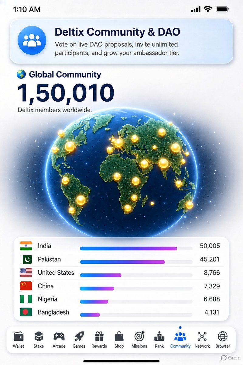 Ravendra_750's tweet photo. 🔥 Finally   21 DAYS OF DELTIX GROWTH! 🚀

One project: KYC Step 3 still “In Review” after months of waiting. ⏳

DELTIX is building a different experience — a mobile-first ecosystem focused on Play • Earn • Stake • Participate,

Unexpected GROWTH 150000 Community Worldwide 🌍 https://t.co/XikhoS7ePW