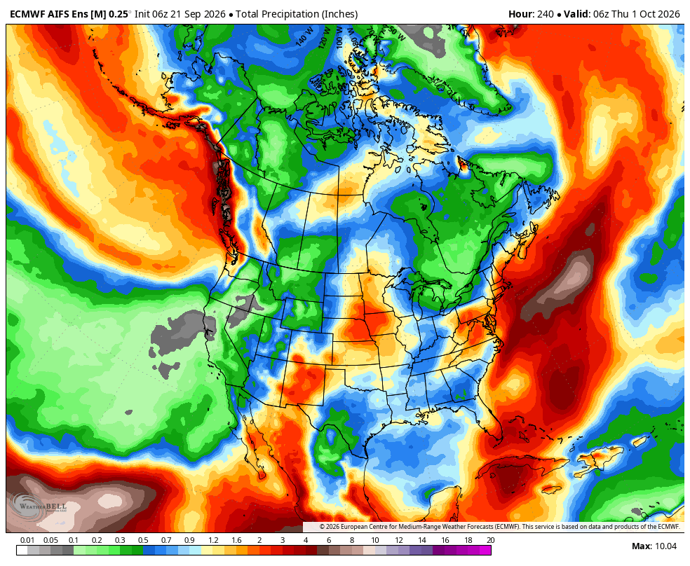 realwxforecast's tweet photo. Alright followers… here we go again.  The #ElNino conversation is getting absolutely WILD, so I figured it was time for another update. This is a long one, so if you want to use Grok to know what it all means, go for it.

First, let’s get one thing straight:

Yes, #ElNino is real. Yes, it’s strengthening. And yes, the ocean anomalies are impressive. I’m not arguing any of that. What I AM pushing back on is the ridiculous amount of El Niño hype that is already happening. We’ve gone from talking about El Niño to comparing every model run to 1982, 1997 and 2015… and now the #PolarVortex has officially entered the free GFS’s imagination. 🤦‍♂️😂

SMH, folks. A few months ago, I spent a LOT of time talking about all of the teleconnection patterns and how they could interact with El Niño — QBO, PDO, PNA, NAO, AO, MJO, Polar Vortex, blocking, Pacific jet configuration, etc. - https://t.co/vNfh0TRWhL

I’m not getting into all of that today. We’ve talked about it enough and you can google it if you want to take a deeper dive. What I’m watching now is the trend. The tropical Pacific continues to warm, and the anomalies are becoming more impressive. But here’s the thing that keeps getting lost: El Niño tells you what the tropical Pacific is doing. It does NOT automatically tell you exactly what North America is going to do.

That’s the part people seem to forget. You can’t just look at an ENSO chart and say, “Well, this is going to be another 1982, 1997 or 2015.” There are too many other pieces moving around.

And please… for the love of God…

STOP POSTING THE 384-HOUR GFS LIKE IT’S A FORECAST. 😂

One run shows a monster storm.

The next has a ridge.

Then suddenly we have a Polar Vortex sitting over the Northeast at Day 16.

Then it disappears.

Then it comes back.

Then somebody posts it with:

“WINTER 2026-27 IS GOING TO BE EPIC!!!”

🤦‍♂️

Come on.

This is why I care much more about trends, persistence and how the atmosphere responds than one operational model run.

And then there’s the tropical activity…

How many times are we going to do this?

Another tropical storm forms south of Baja and immediately the internet starts screaming:

“IS THIS THE ONE THAT HITS SOCAL?!?”

😂😂😂

Folks… these systems are going to keep forming in the eastern Pacific due to the warm to hot ocean temps in that region, see the map below. That is not surprising with the current ocean temperatures and El Niño background. #polo has just formed too.

And yes, some of these storms will track east of #SoCal, while others will track west of Southern California and remain offshore. Again — and I’ll say it again — I am NOT saying there won't be showers or some residual tropical moisture coming into Southern California. There absolutely can be. We’ve already seen how a system can remain offshore and still send moisture, surf and some rainfall into the region, like on labor day weekend.. The @NWSLosAngeles  was even highlighting the potential for showers and a small thunderstorm chance from Marie’s remnants while keeping the storm itself well offshore.

But there is a BIG difference between:

“Residual tropical moisture gets into #SoCal”

and

“A hurricane is making a direct hit on Los Angeles.”

Those are NOT the same thing.

And yet somehow every time a tropical system spins up south of Baja, social media goes completely insane.

Now I’ve also posted some of those 10+ day Euro AI precipitation maps.

And yes…

I know.

They are basically weather porn this far out. 😂

I post them because they are interesting to look at — NOT because I think a precipitation bullseye 10–15 days out is going to verify exactly as shown.

It won't.

So take a look at the maps.

Look at the trends.

Look at where the models are trying to send moisture.

But PLEASE don't take a Day 10+ precipitation map and start planning your flood evacuation.

😂

That's not forecasting.

That's entertainment.

Now, what about #SoCal this fall?

This is where I have a pretty good idea of what I think we're going to see. I expect Santa Ana winds to make appearances off and on during October. Not necessarily one giant, continuous Santa Ana event — but periodic offshore wind events with warm to hot, very dry winds, followed by periods where temperatures back off and things cool down again. And honestly.....That would be pretty normal for an El Niño fall.

You can absolutely have periods of Santa Ana conditions before the pattern becomes wetter later in the season.

So don't look at a hot October and say:

“SEE! EL NIÑO IS A BUST!”

No.

The atmosphere doesn't work that way.

We can get:

Santa Ana winds
Warm/hot temperatures
Offshore flow
Dry conditions
…and then turn around and cool down again.
That back-and-forth is something I’ll be watching very closely.
Meanwhile, everyone else can keep refreshing the 18Z GFS looking for January. 😂

I'll stick with the actual trends.

Images below:
 - Global SST's - Can you can see the impressive #elnino and the very warm water around Baja, but look below the equator #elnino, and you can see the #lanina forming.
 - Beginning of October will be warm in #socal. Look for santa ana winds to form.
 - The euro seasonal models are showing a lot of precipitation starting in November thru 2027, on the west coast. However,  how cold is it going to be?? My guess is it will high elevation snow levels, which is not good.
 - Euro AI model for the prep for the country and look at #socal. Meager amounts as of now, so I guess #polo is not giving us a direct hit. LOL

I will have more later this week, but again, see the images below. Not everything is what it seems, as #lanina is right on the heels of this #elnino. Don't buy into the #wxtwitter hype machine. I keep it real.......More later!

#RealWeatherForecast #Weather #ElNino #SoCal #SantaAnaWinds #PolarVortex #GFS #LongRangeWeather #Meteorology #cawx