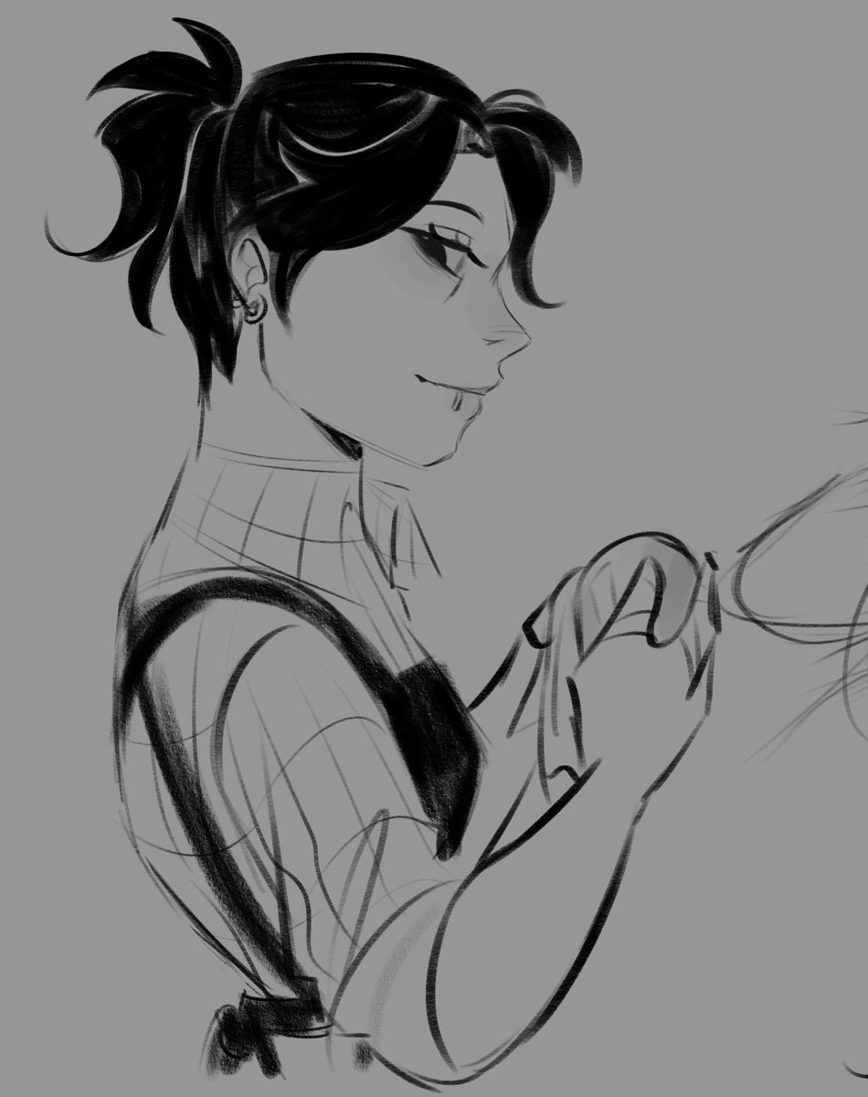 v0idA4hid's tweet photo. Sketchdumb of mc #TFC #thefreakcircus https://t.co/uEZitQ16OI