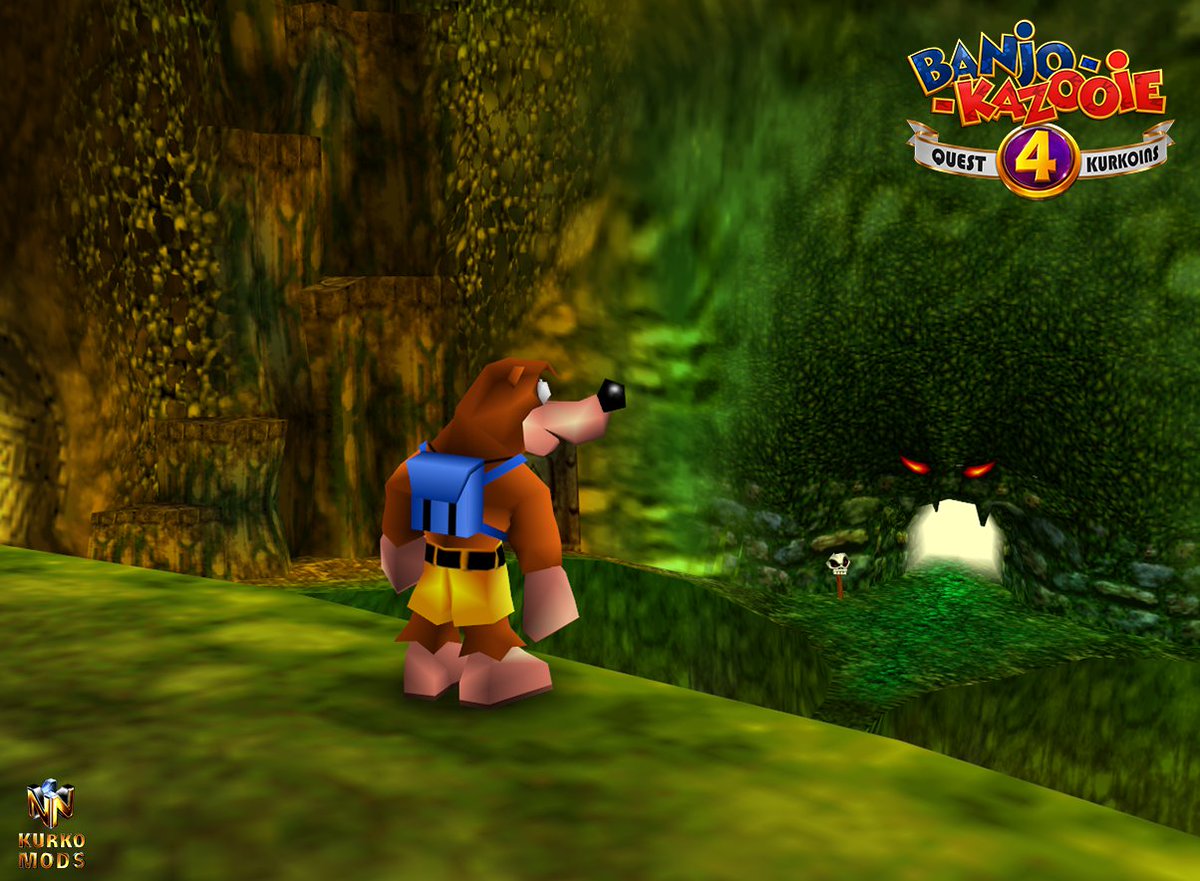 Markus_Kurko's tweet photo. 🐻Banjo-Kazooie 4: Quest for Kurkoins🐦
Coming soon! https://t.co/3SUze3wiZN