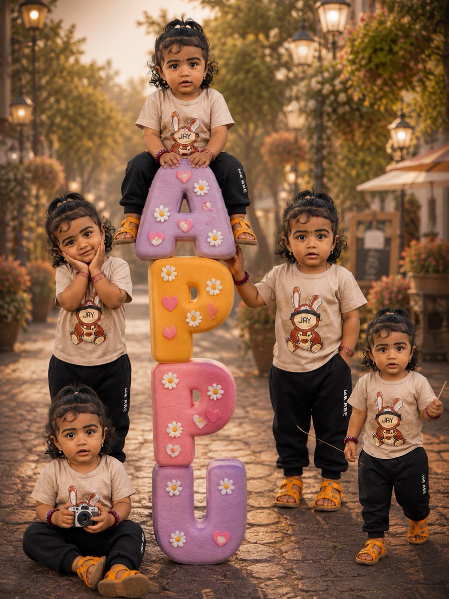 FuenteHotmail's tweet photo. Tiny smiles, endless magic. Five little moments, one adorable heart. Our little Appu turns every frame into a fairytale. Nenmara, Kerala. https://t.co/clYYRpNRrO