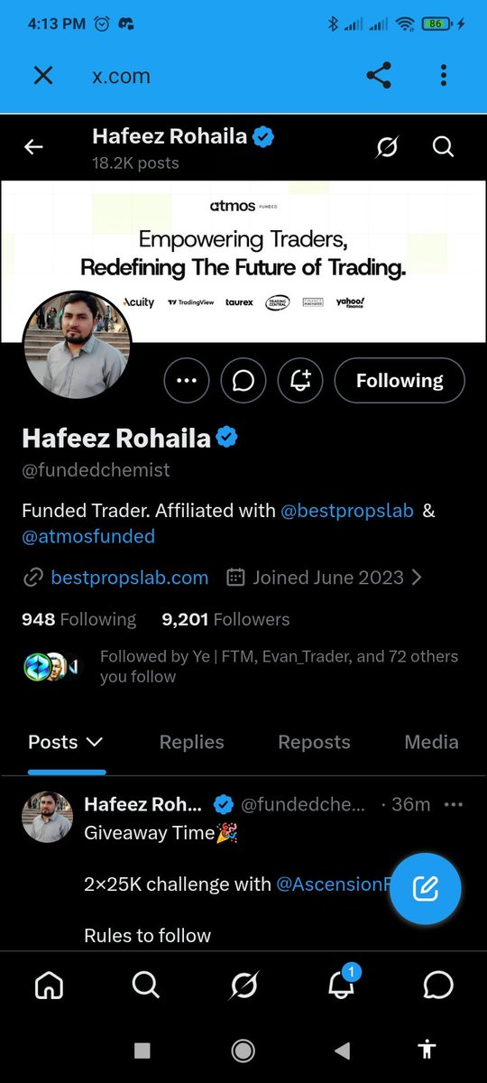 Habouagk's tweet photo. @fundedchemist @AscensionFundin I deserve this account not because I need free money, but because I have put in the work. I've been trading for 1 year/2 years, I've blown all my accounts but I journaled every mistake. Now looking to get get account to continue my trading journey thanks 
@haroun 
@ishaq 
@MAM https://t.co/AEijGCScrD