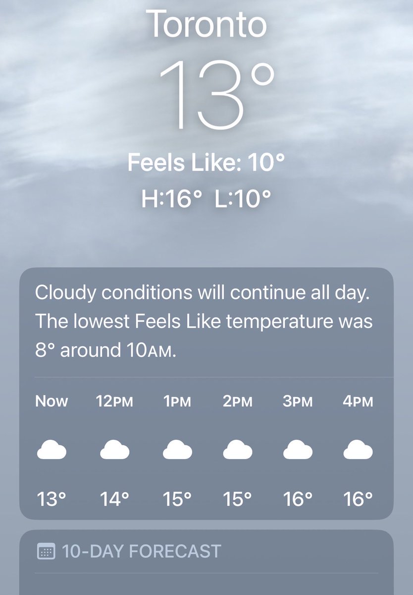 sahityareader's tweet photo. Last day of summer, and it already feels like fall.

#Toronto 
#Weather https://t.co/p109ZUEb1H