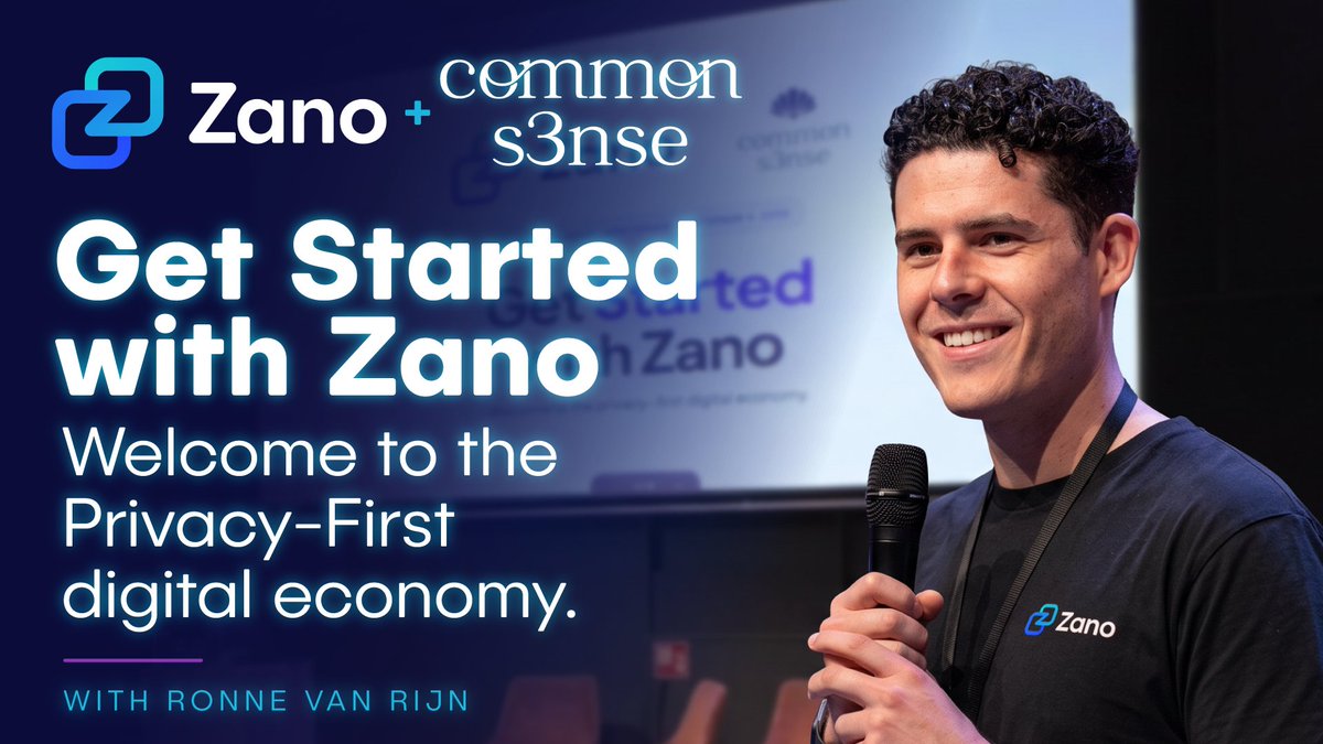 zano_project's tweet photo. New to Zano, or know someone who is?

Our workshop from Common S3nse in Amsterdam is now online. @RonneTVR walks through setting up a wallet, making your first private transaction, and what you can do across the Zano ecosystem.

Full workshop below. 🔒 https://t.co/Re0oFMSJOX