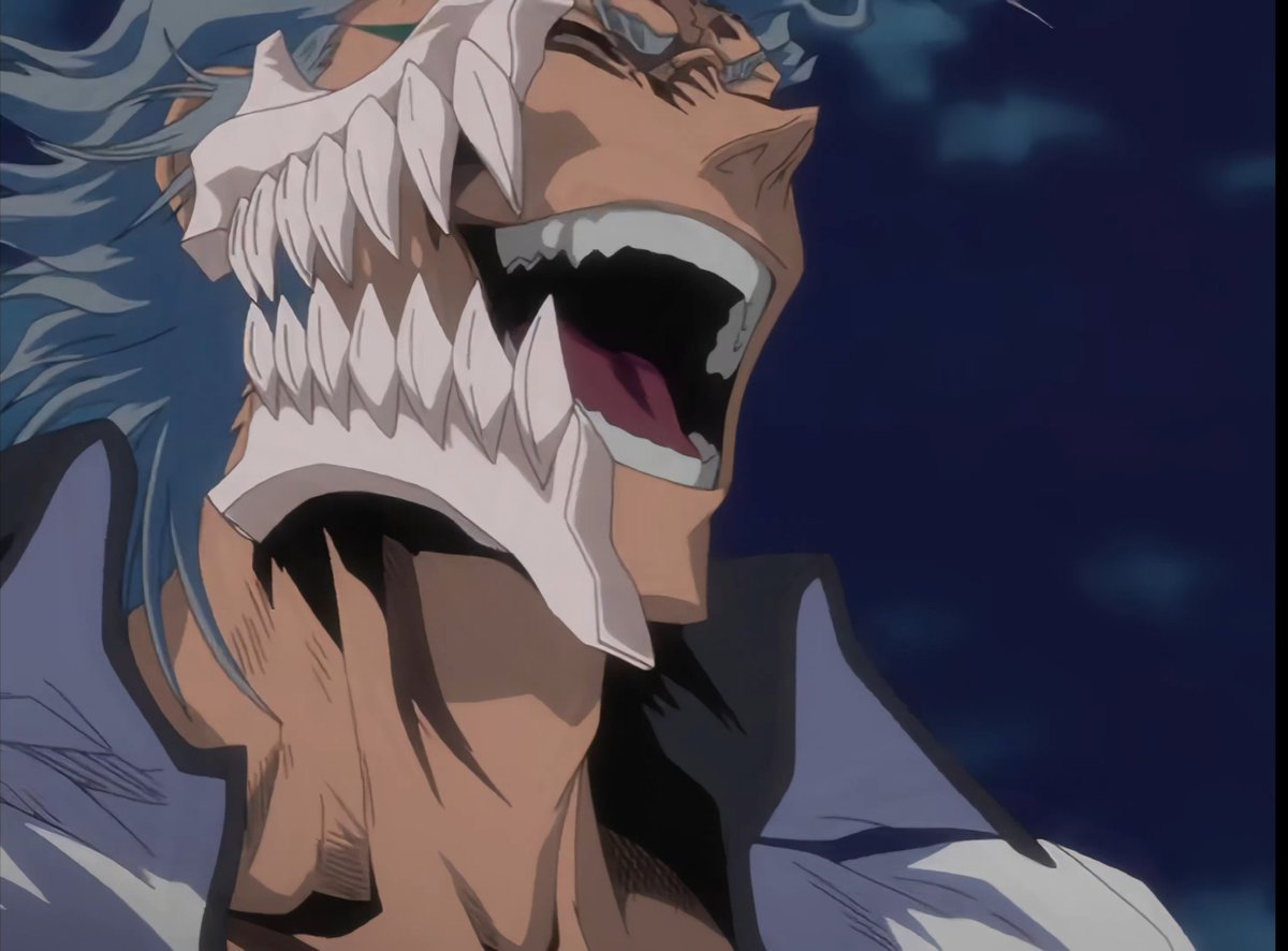ParasiticEager2's tweet photo. Grimmjow Jaegerjaquez drawn by Osamu Yamane https://t.co/CmzlYv1dKT