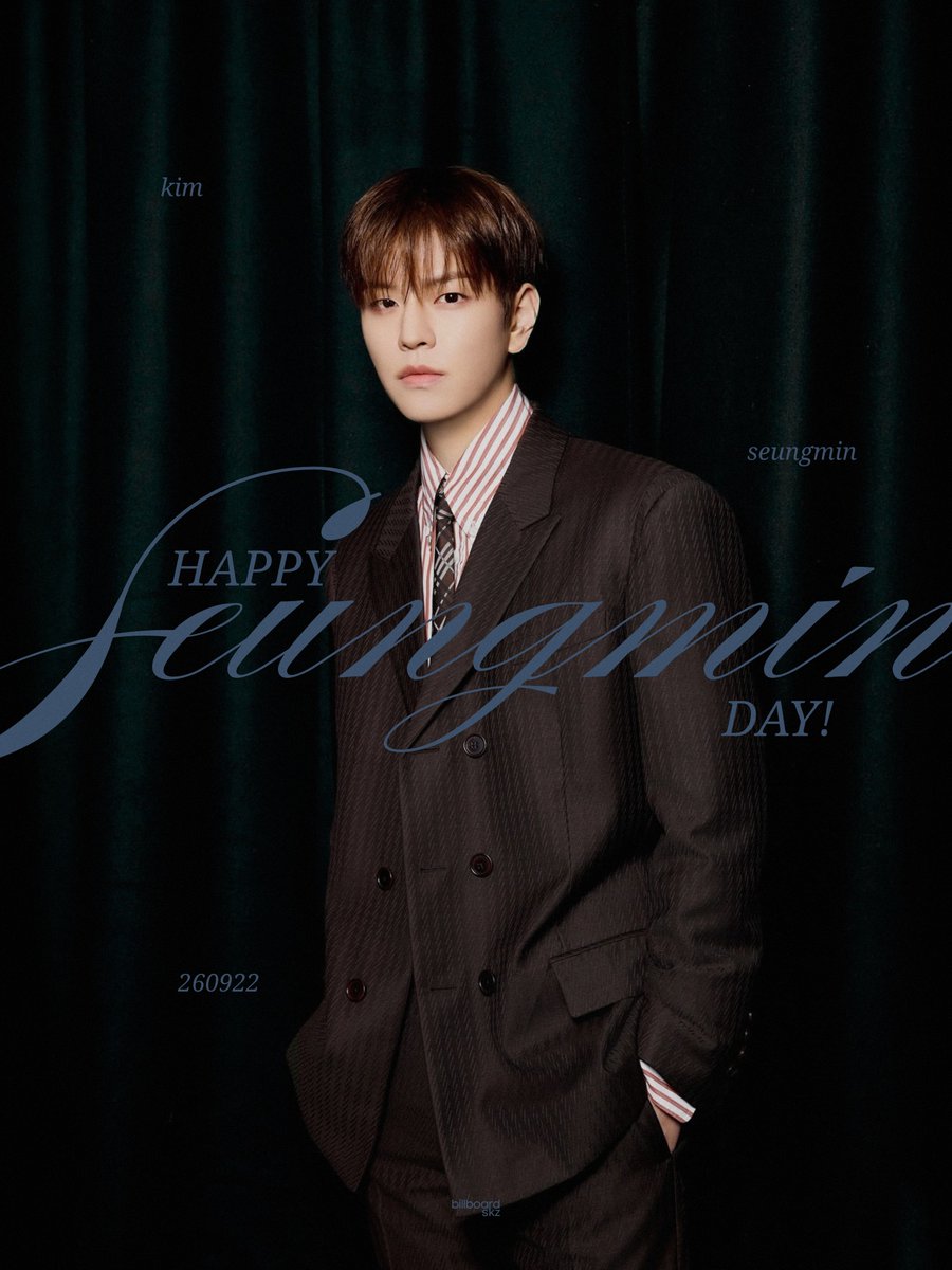 billboardskz's tweet photo. 🎂 Happy birthday, Seungmin!

SEUNGMIN HEALING VOICE 
#널_감싼_우주가_될게_승민아 
#DivineVocalSeungmin 
#HappySeungminDay @Stray_Kids https://t.co/tkdYp4cbDM