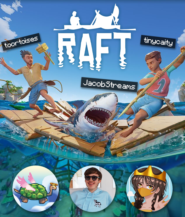 NotJacobStreams's tweet photo. 🦈 STRANDED AT SEA 🦈
w/ @CaityTiny &amp; @toortoises 

Live Thursday 24th @ 7pm BST https://t.co/gEVjbq3i73