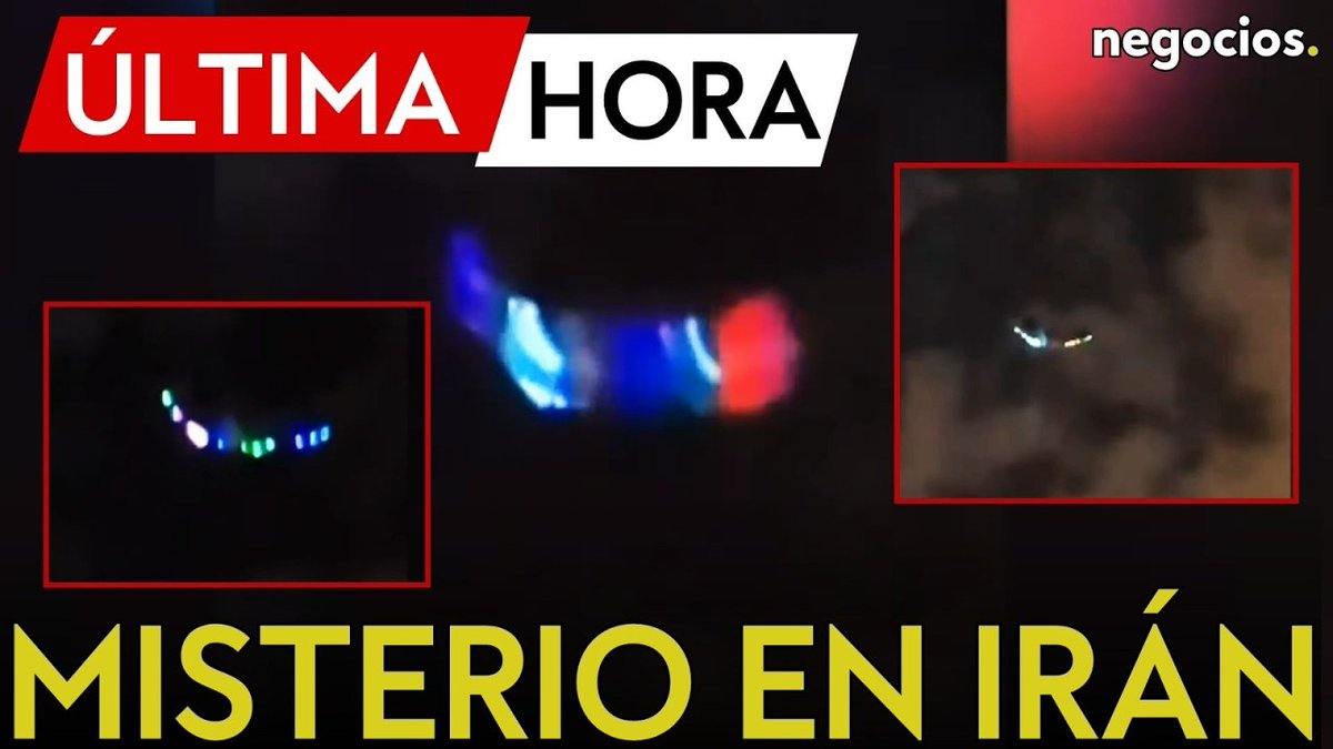 negocios_tv's tweet photo. ÚLTIMA HORA | Misterio en el cielo de Irán: unas luces extrañas desatan el pánico a un ataque
https://t.co/KHOD4L0UOZ
#ultimahora #iran #teheran #luces #drones #guerra #geopolitica #misterio #ovni #noticias #negociostv https://t.co/vZDdbFFgwH