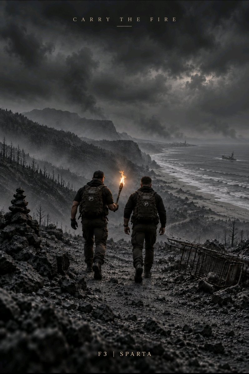 F3Lincoln's tweet photo. 🕯️ Carry the Fire at #F3Sparta

The Ocho put 10 HIM on #TheRoad

5 stations. Paired up. One man does the body work. The other takes both coupons. 🧱

Then you switch. Nobody walks it alone.🛒 

Keep the fire. Don’t let it go out.

0530. Seacrest.

#F3Nation #SYITG #CormacMcCarthy https://t.co/kAOSIc8YLQ
