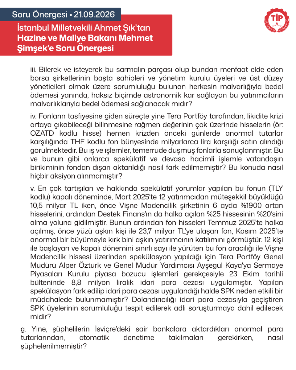tipgenelmerkez's tweet photo. Soru önergemiz 👇 (1/2) https://t.co/QnKesKRcGM