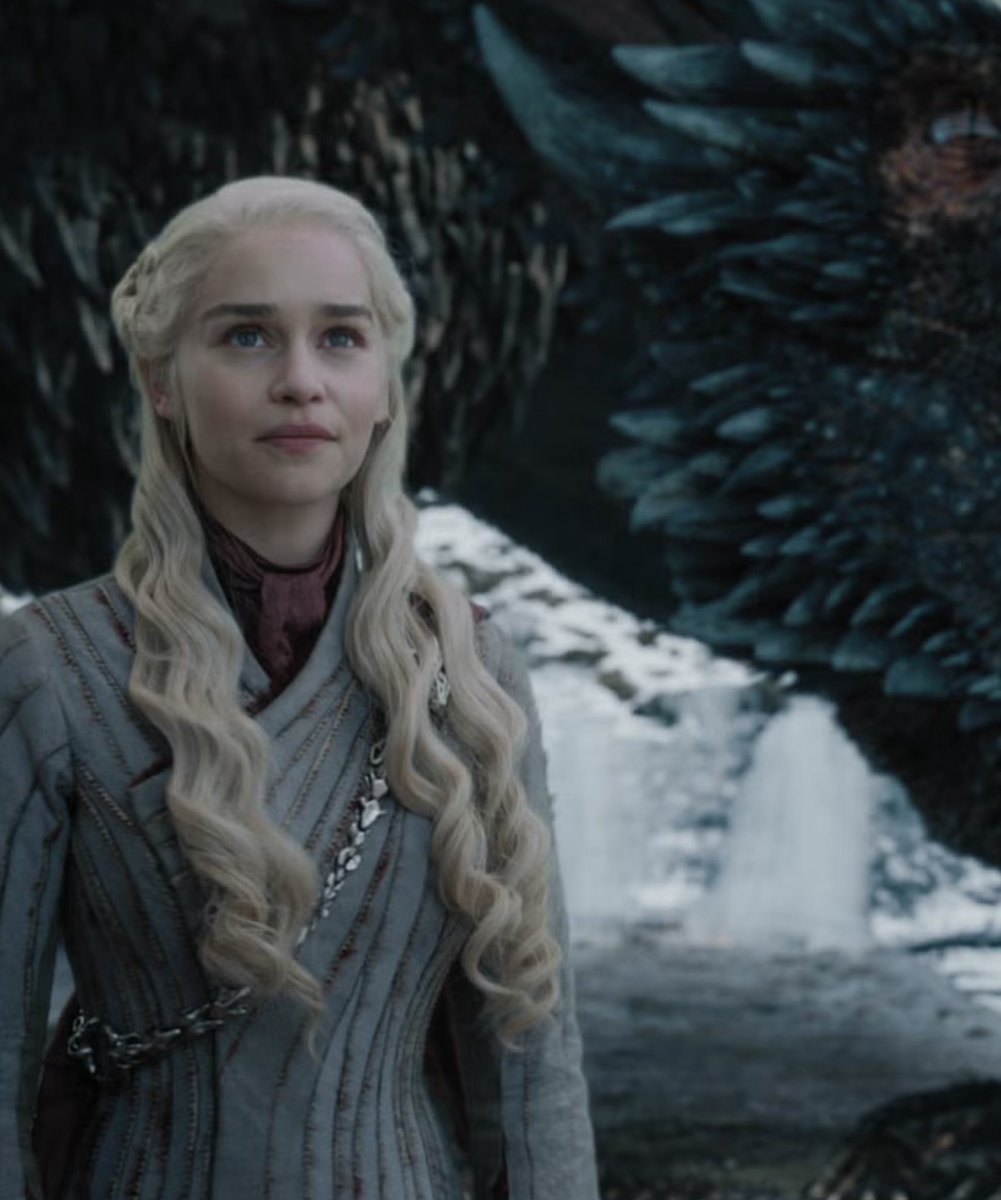 BuzzCrave_'s tweet photo. Emilia Clarke when asked if she’d ever return to the ‘GAME OF THRONES’ universe as Daenerys:

“Of course I would. Who knows where Drogon took her? Maybe there’s more to her story.” https://t.co/KjvMCDe89S